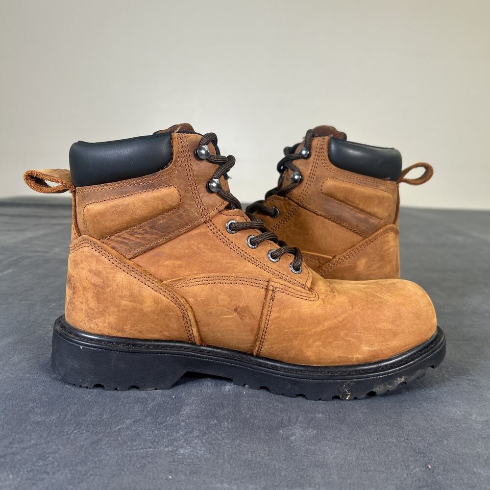 Wolverine Floorhand Insulated Steel-Toe Women's 10W Brown Work Boots W221025 - Picture 9 of 13